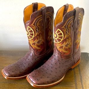 Leather Cowboy Boots